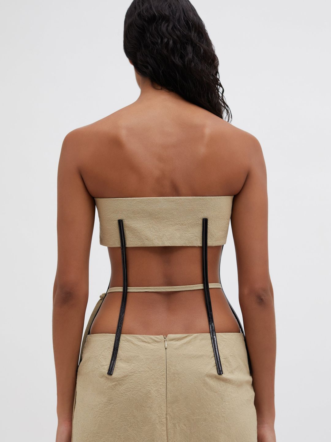 Mason Bind Strapless Gown #6