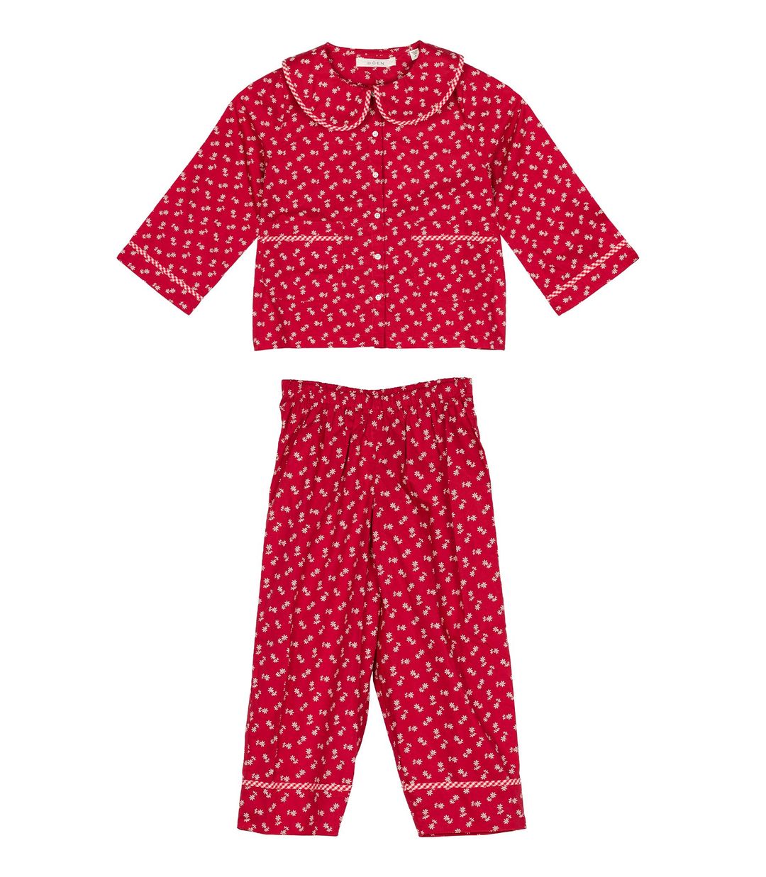 LEAF PLAYSUIT -- POMME ROUGE CALICO #5