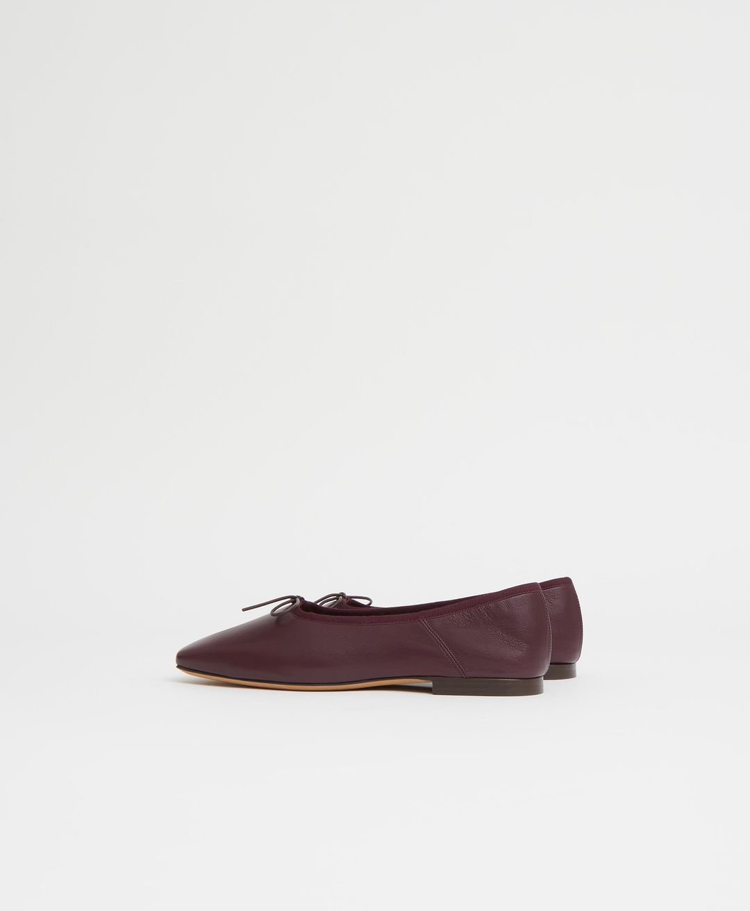 Square Toe Ballerina - Plum #4