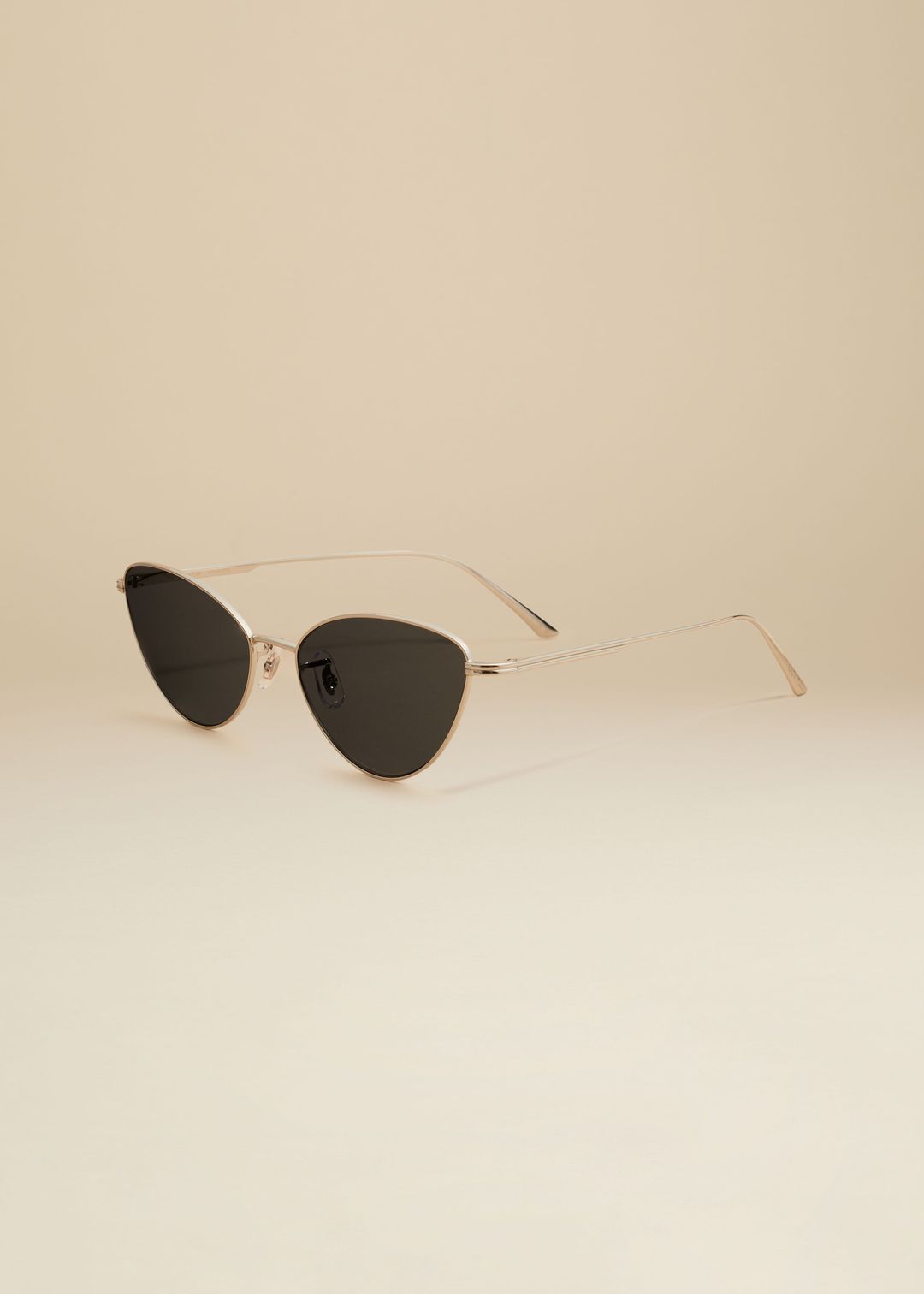 The KHAITE x Oliver Peoples 1998C in Silver and Grey