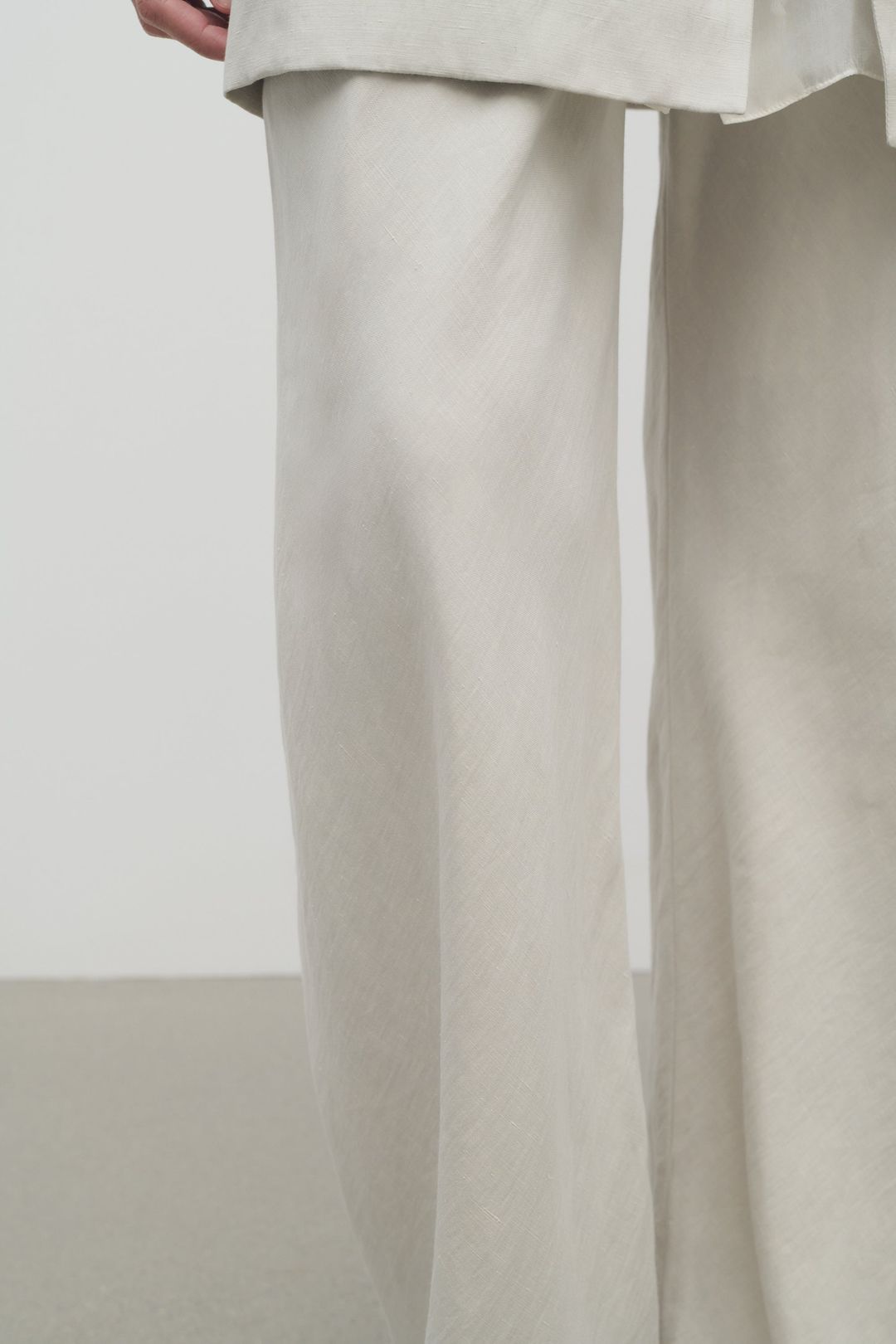 Gala Pant in Silk and Linen #6