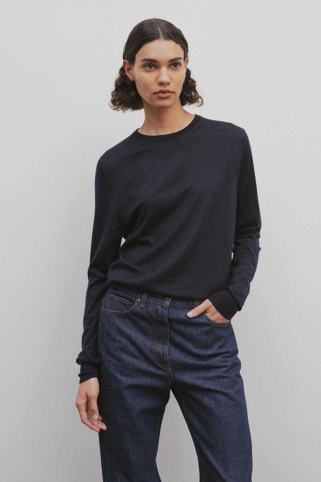 Exeter Top in Cashmere #3