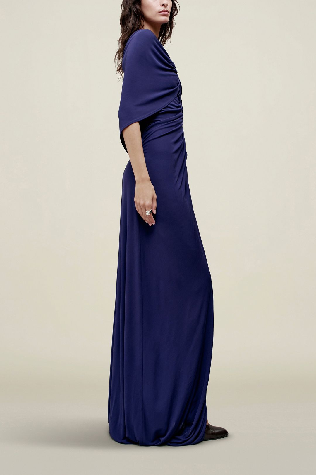Matilda Cape Gown in Matte Jersey #4
