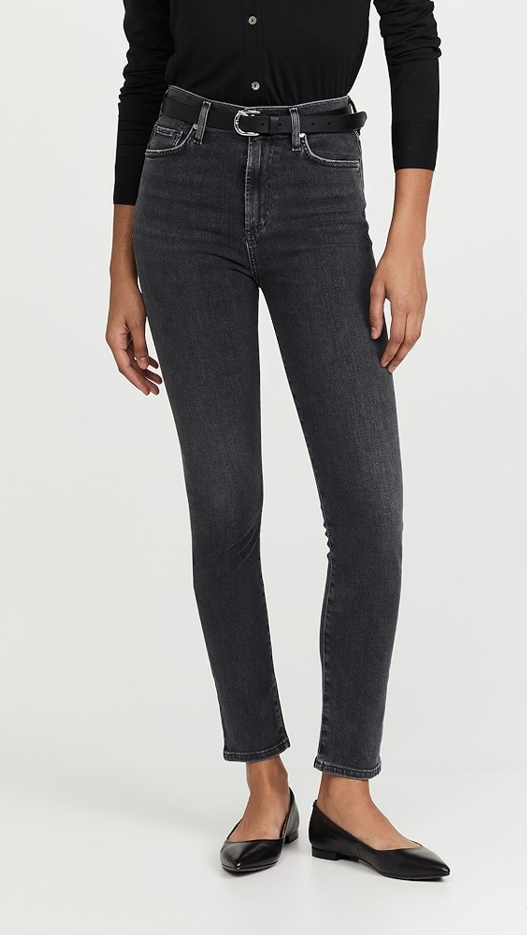Olivia High Rise Slim Ankle Jeans