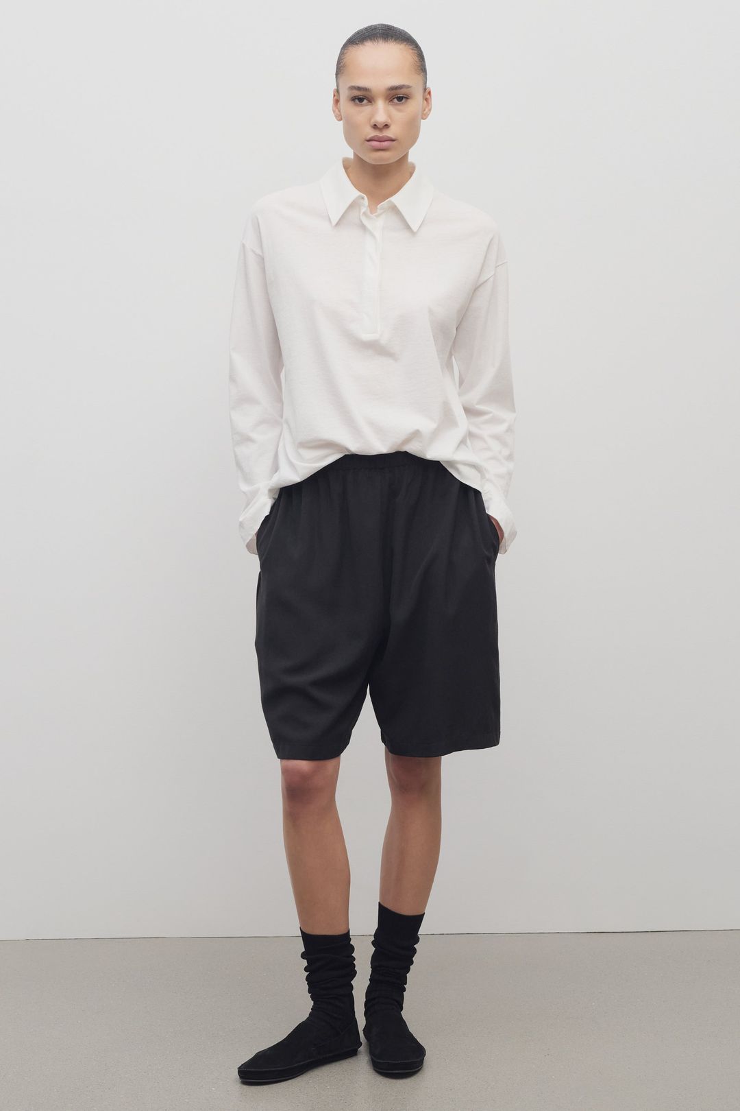 Zinnia Short in Cotton and Silk #3