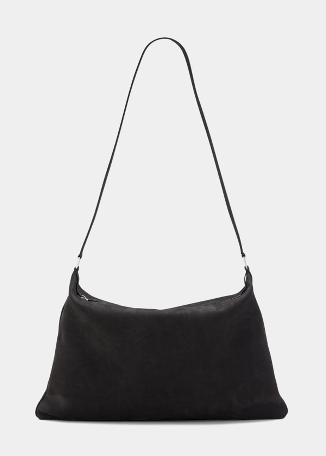 Morgan Large Shoulder Bag In Leather In Black #2