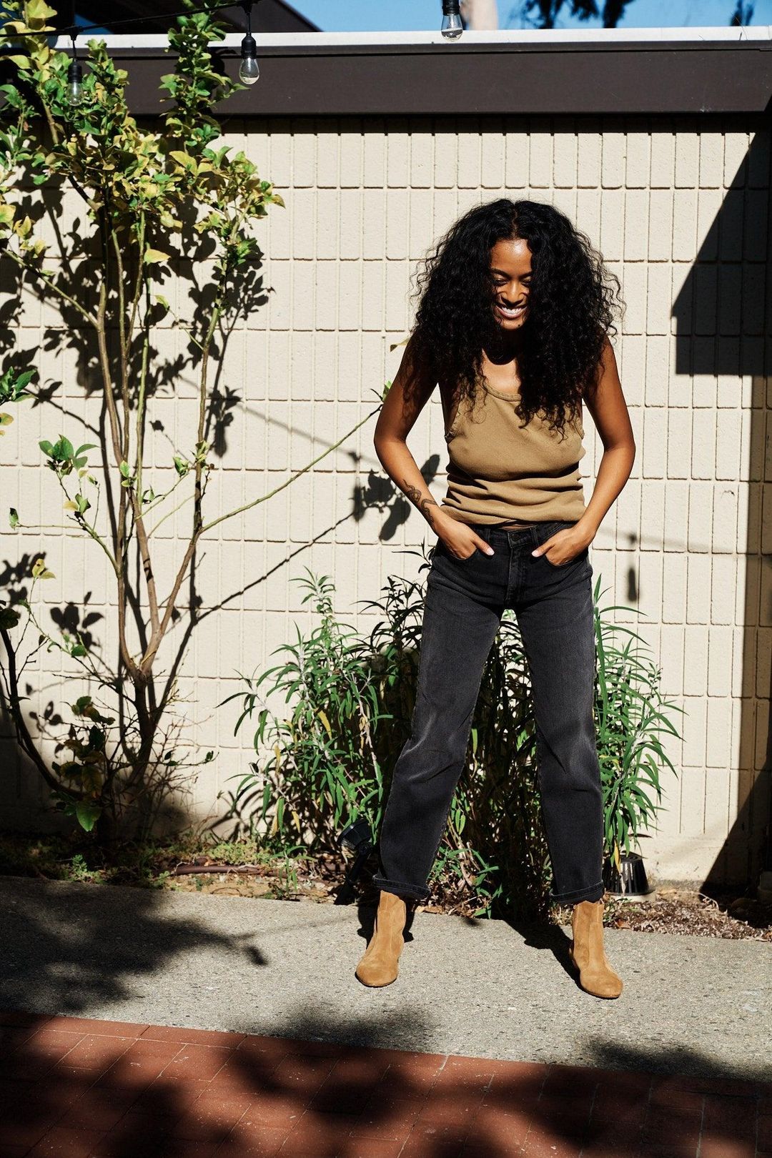 The Beatnik in Camel Suede #6