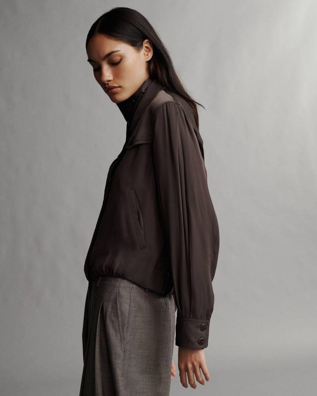The Hep Top in Silk Charmeuse #5