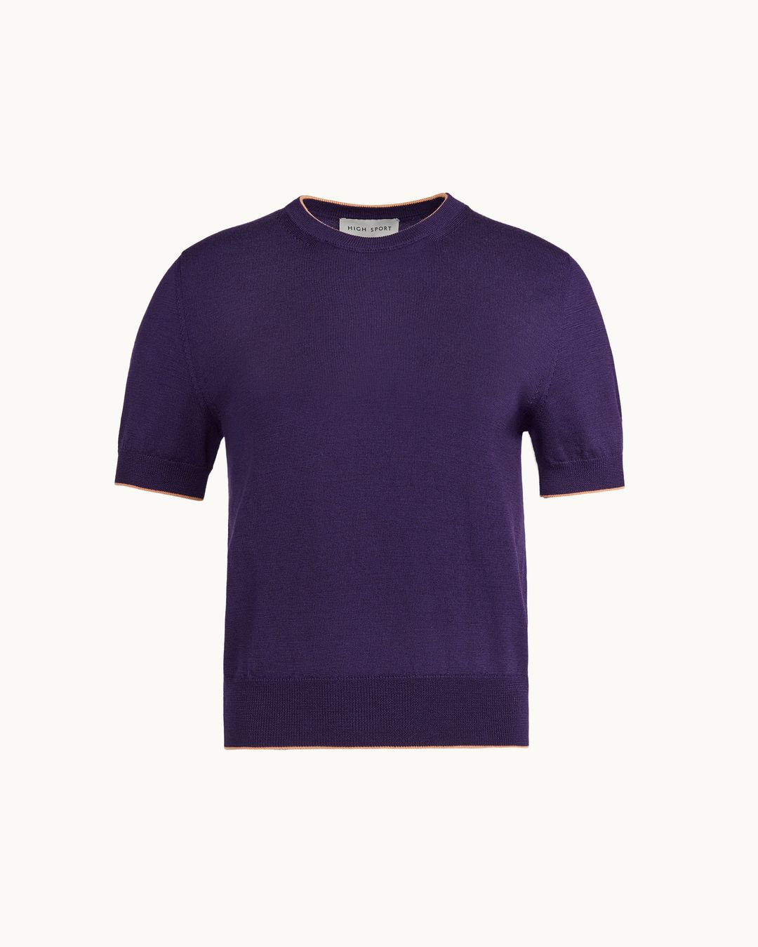 Janis Top in Tipped Grape