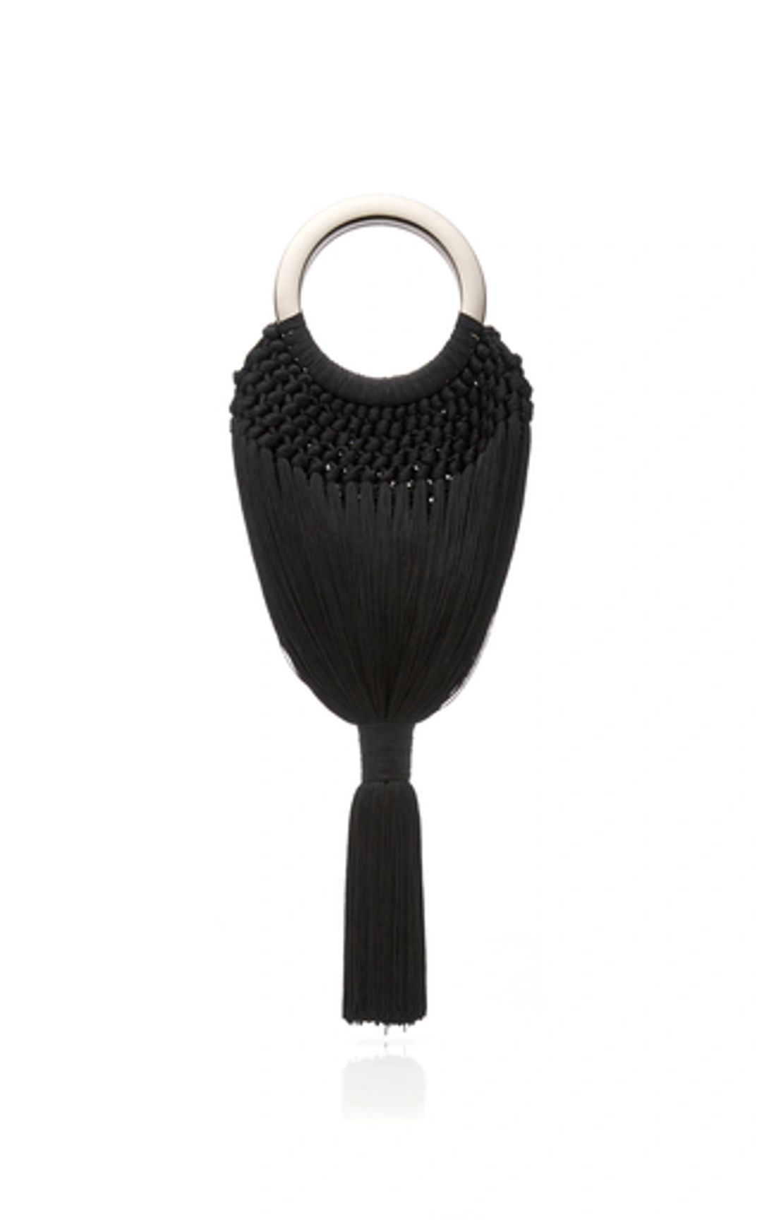 Small Angelou Tassel Bag - Black #4