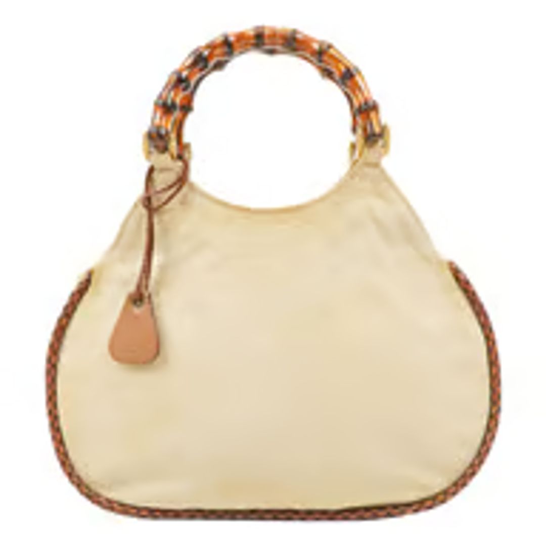 Gucci Bamboo Top Handle cloth handbag