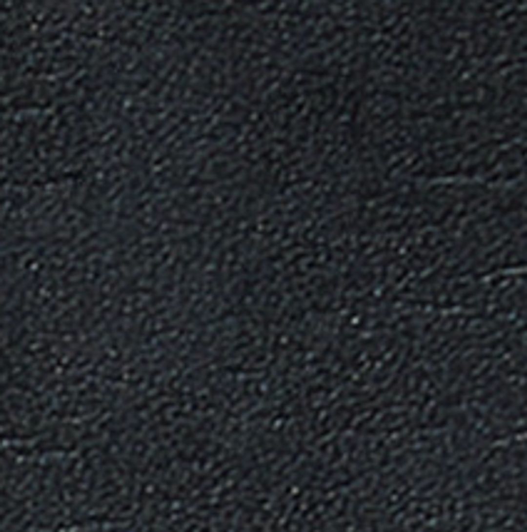 Benny Belt in Black Leather with Silver #6