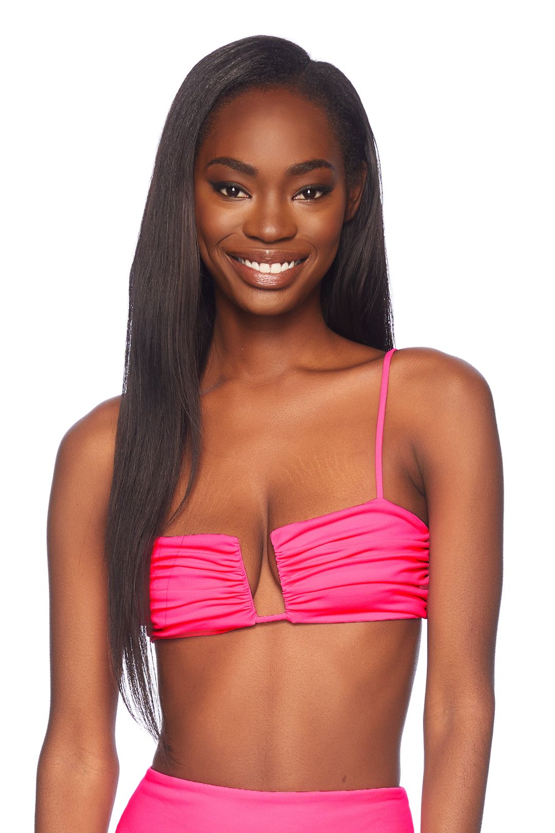 wire gathered bikini top #24