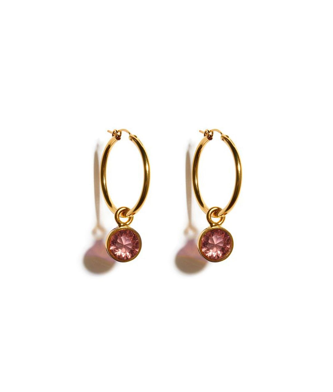 Elise Hoops in Blush