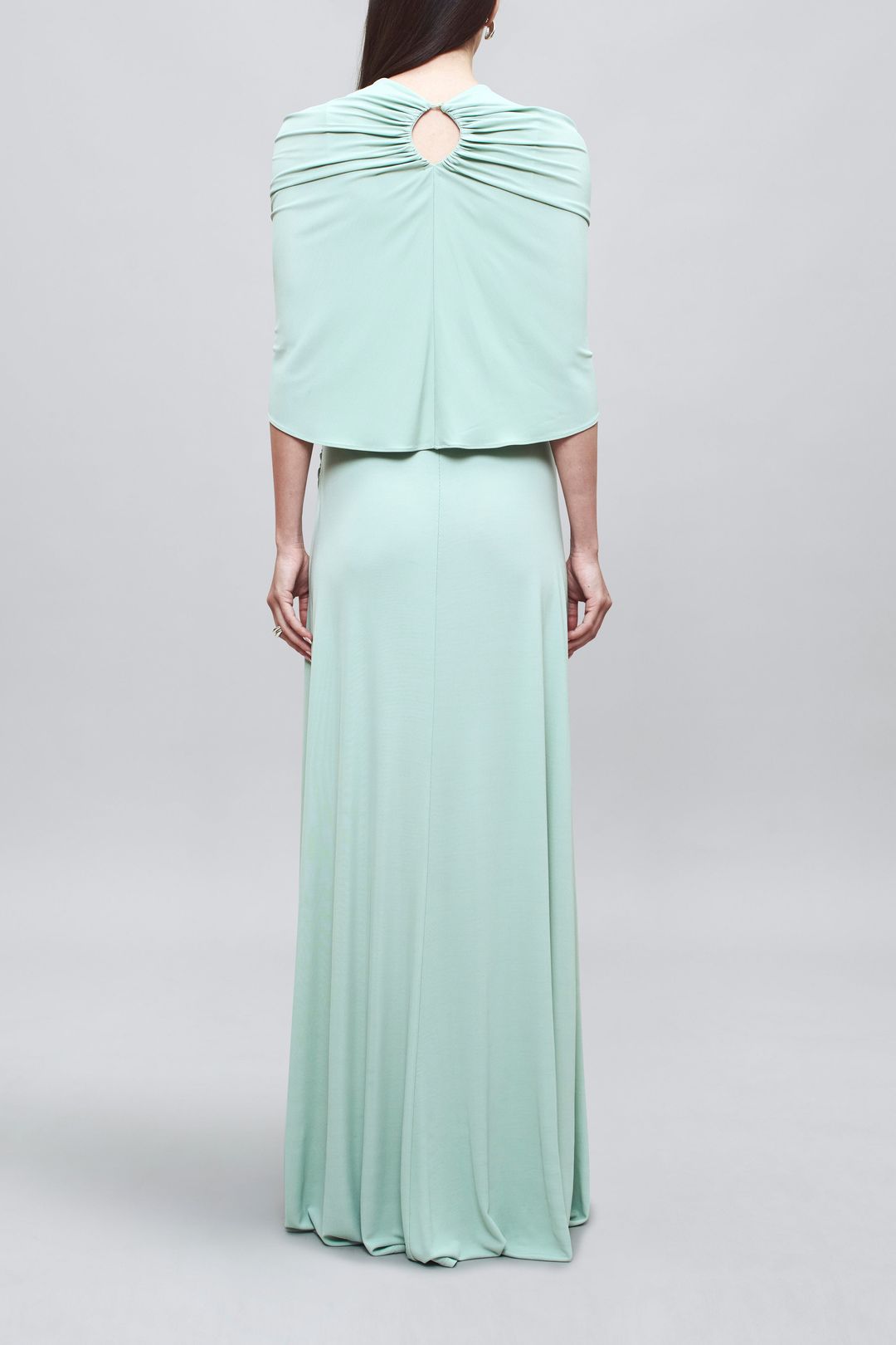 Matilda Cape Gown in Matte Jersey #4