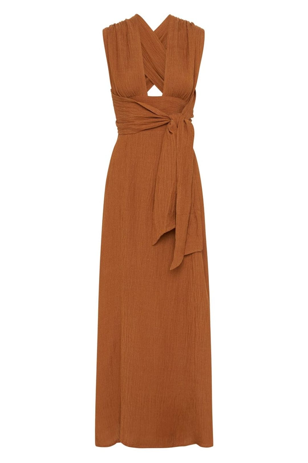 Tropiques Maxi Dress Caramel - Final Sale #6
