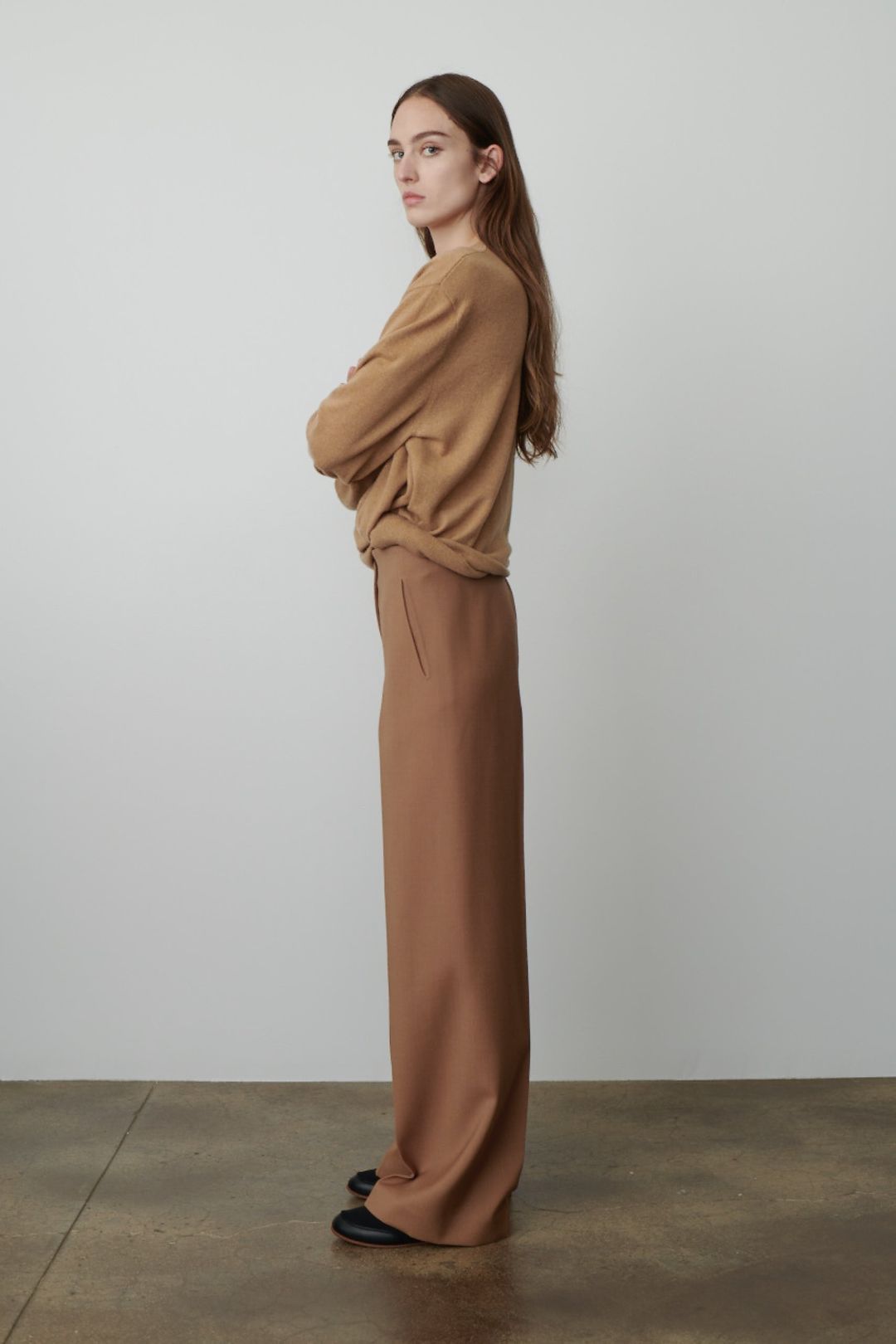 Pipa Pant in Virgin Wool and Silk #5