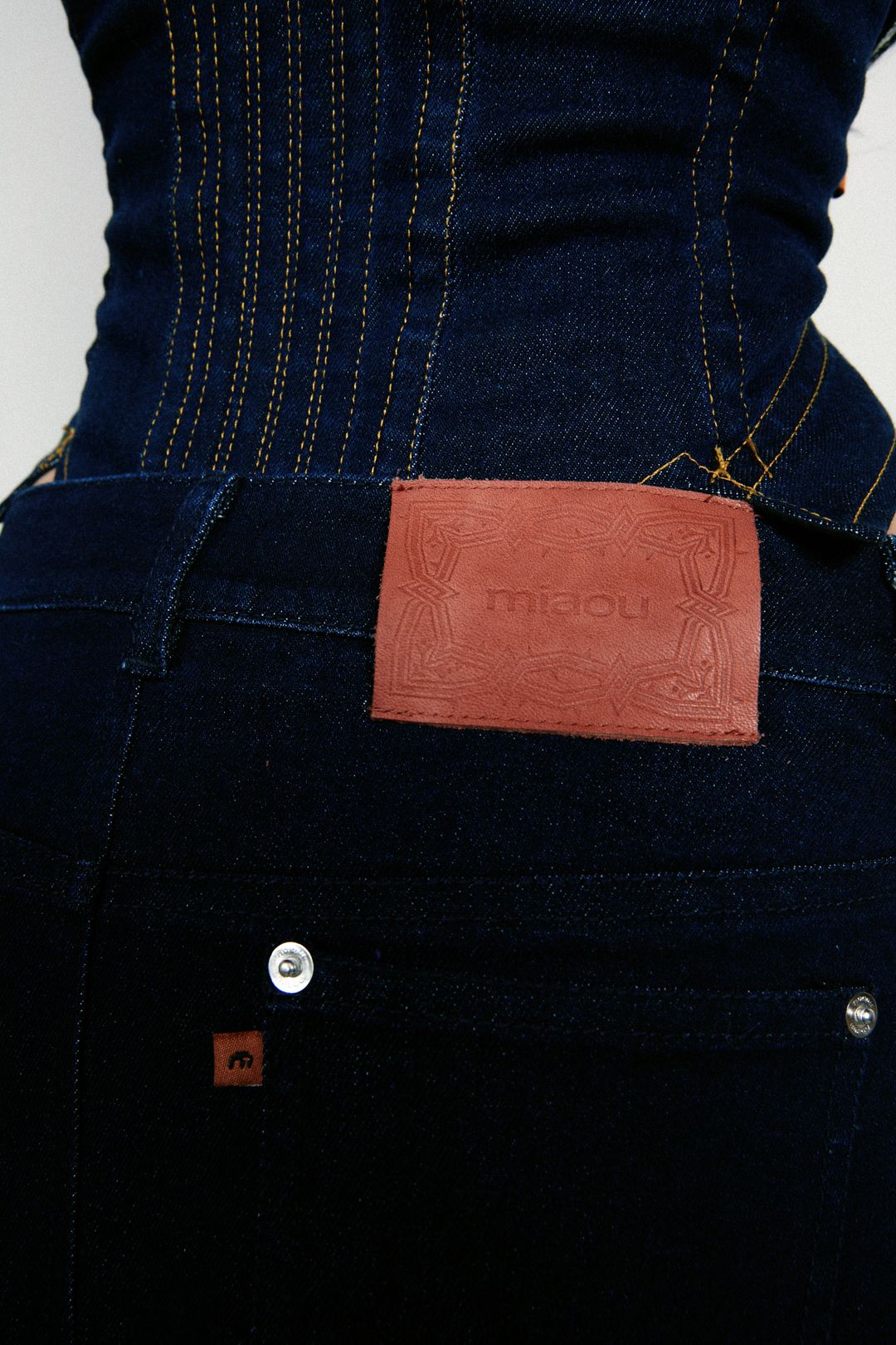 MISS MINI SKIRT - BLUE DENIM #4