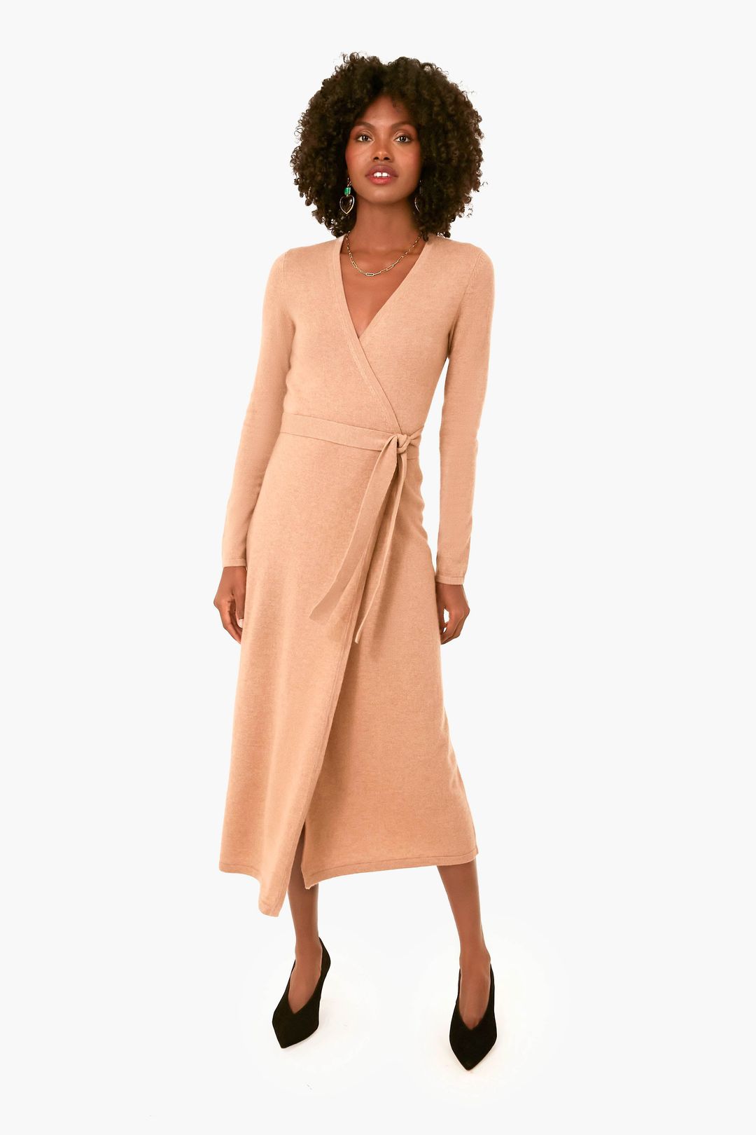 Black Suede Fabienne Heels #4