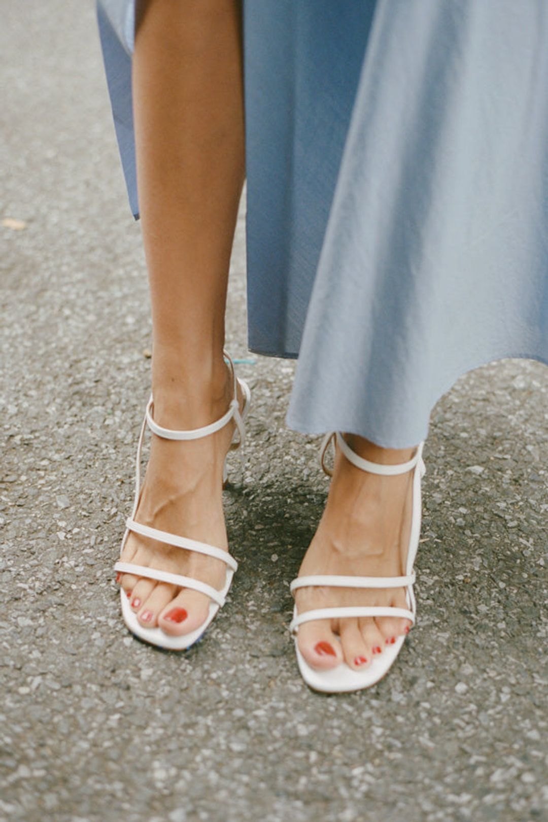 IRENE SANDAL, WHITE
