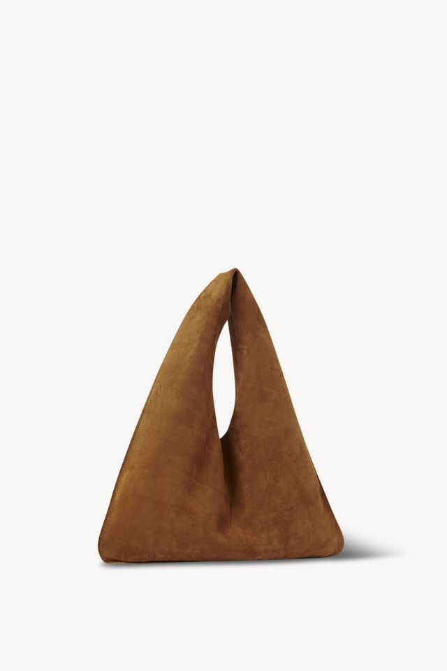 The Row Small Bindle Bag in Suede - Track & Shop Resale