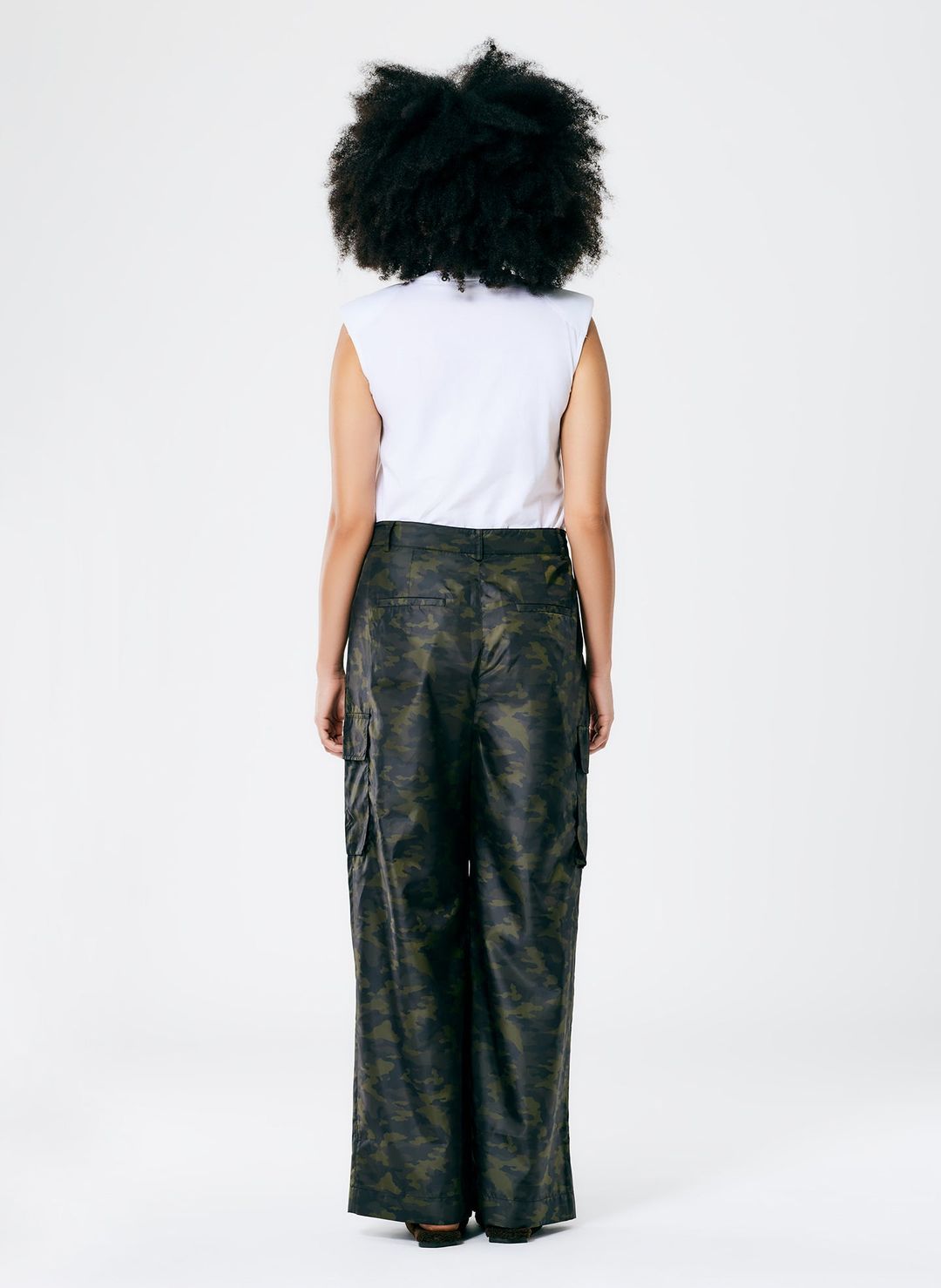 Tech Camouflage Cargo Stella Pant #4