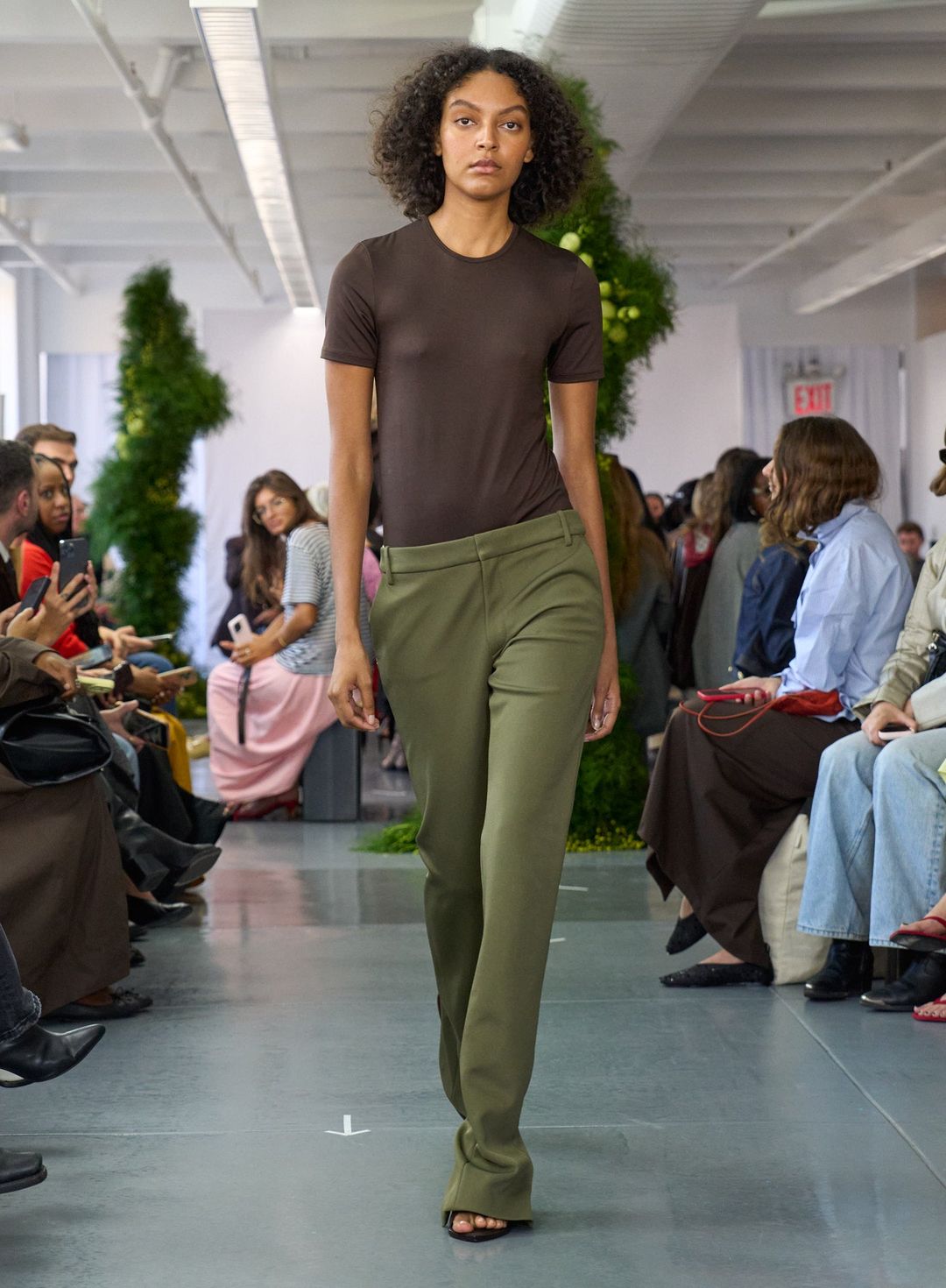 Spring Bonded Twill Elfie Trousers With Slits #2