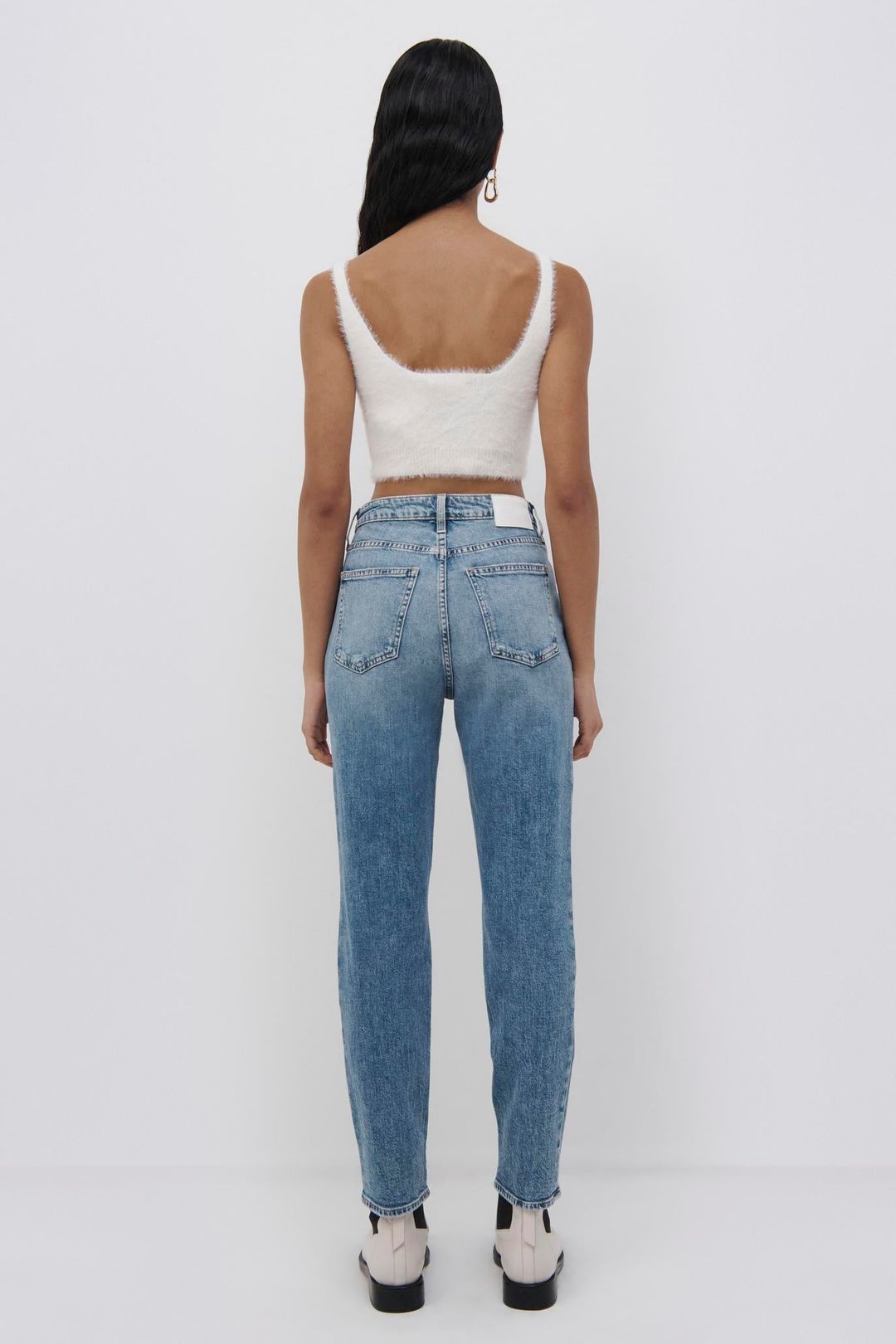 Laurie Fuzzy Knit Bralette #6