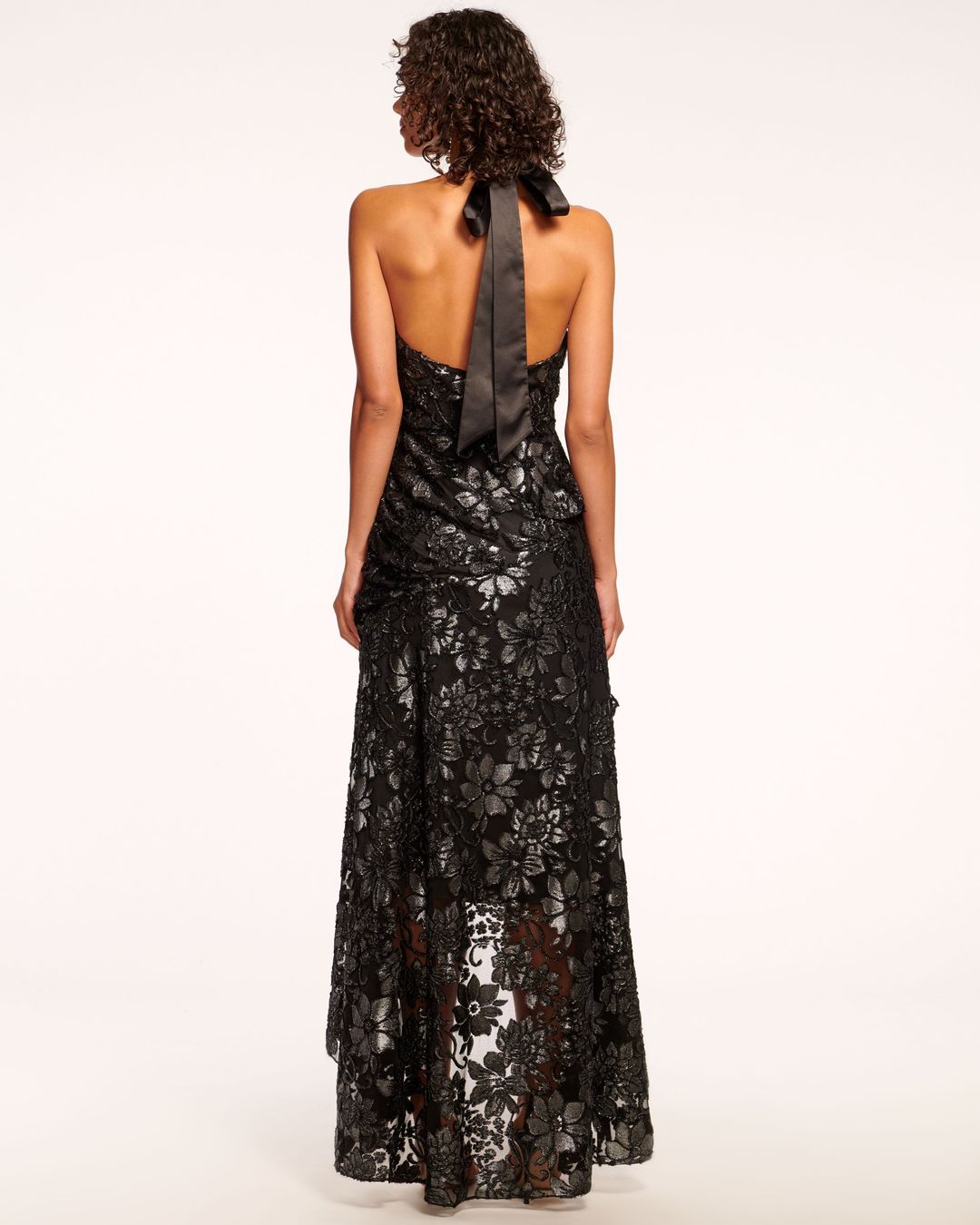 Chaplin Lace Halter Gown #4