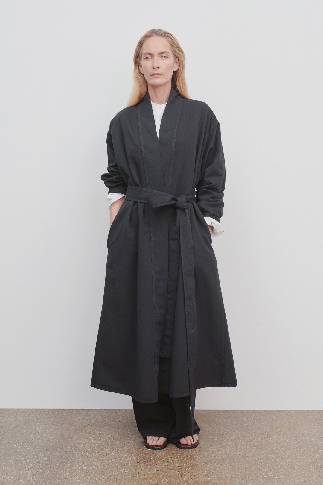 Rimbaud Coat in Cotton and Linen #3
