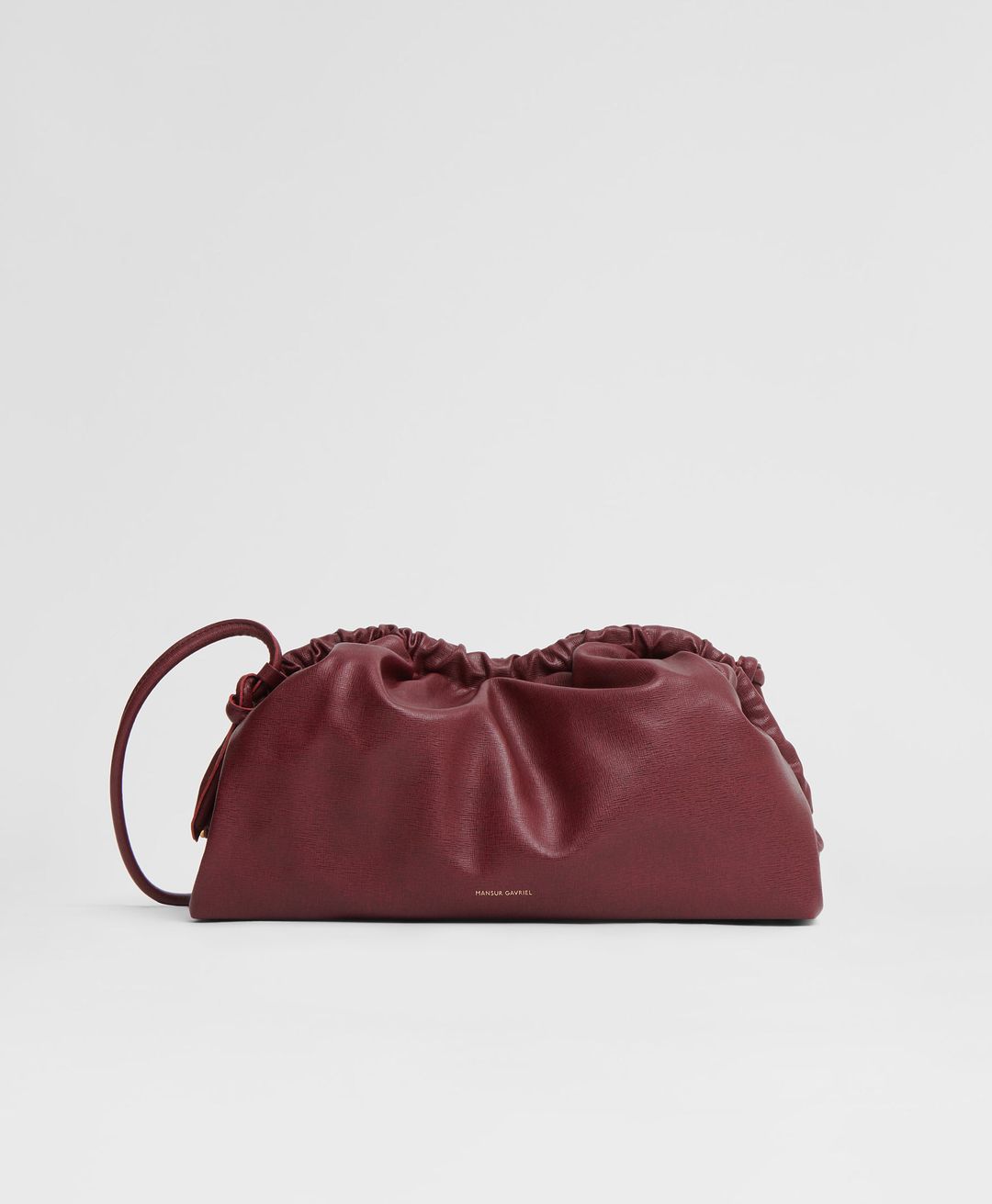 Oversized Cloud Clutch - Claret