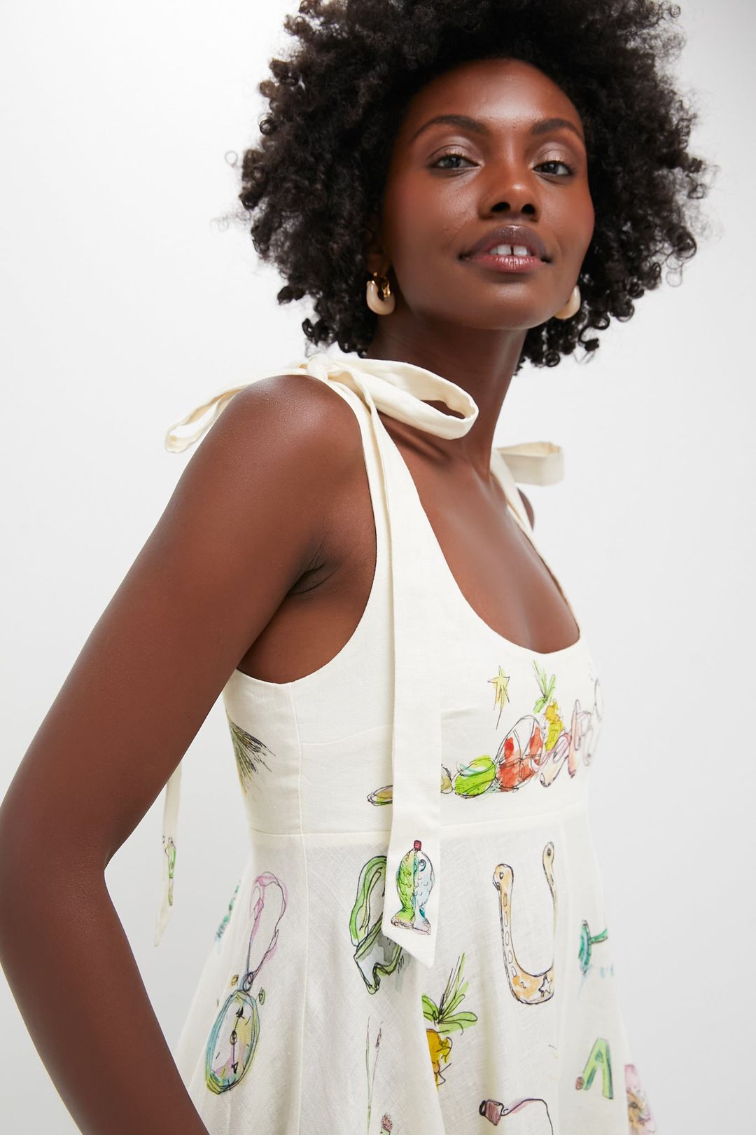 Cream Anouk Ballet Sundress #6