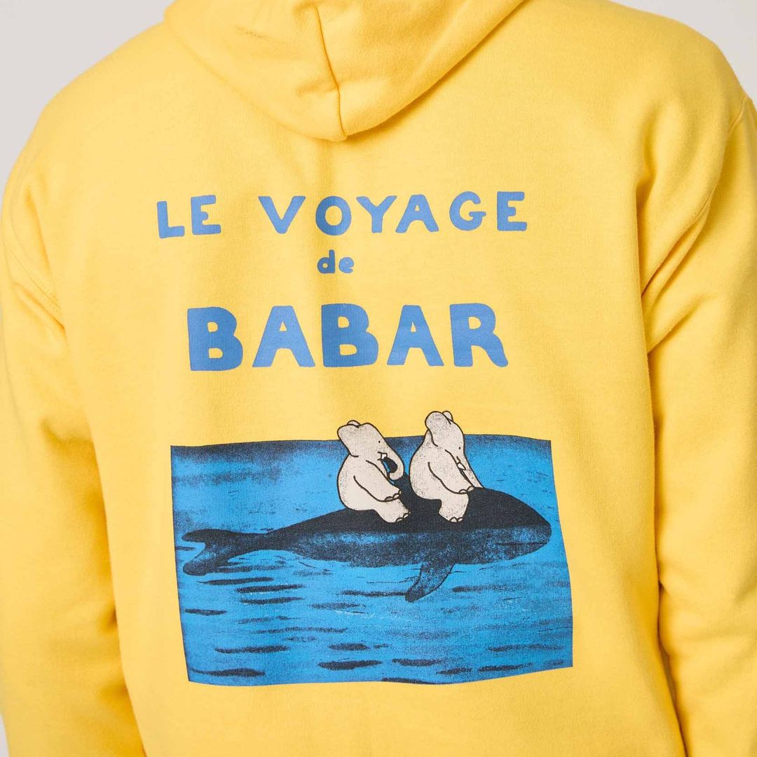 Men's Babar Hoodie Yellow #3