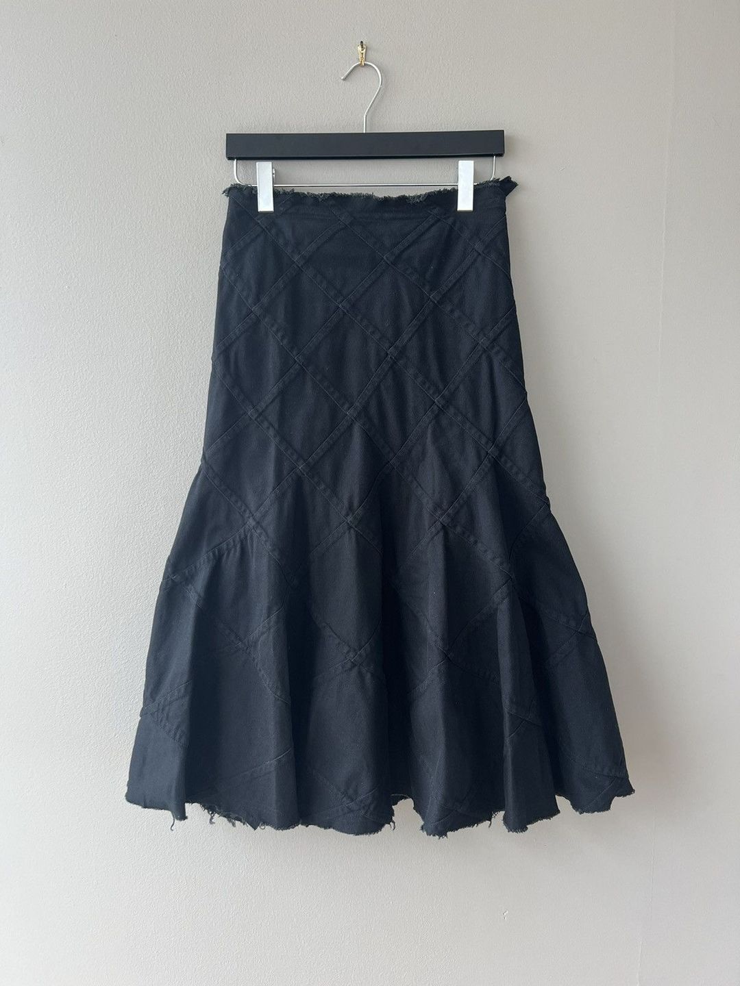 SS02 Diamond-Denim Mermaid Skirt