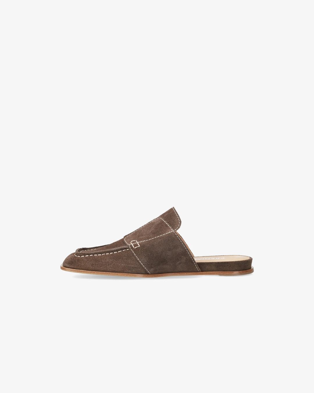 Calfskin Sabot with Exposed Stitching M6936G #6