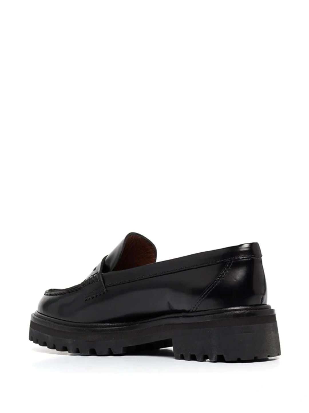 Agathea Chunky Loafers In Black #4