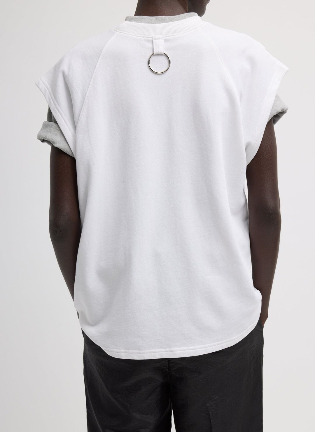 Light Weight Sweatshirting Sleeveless Easy Top #5