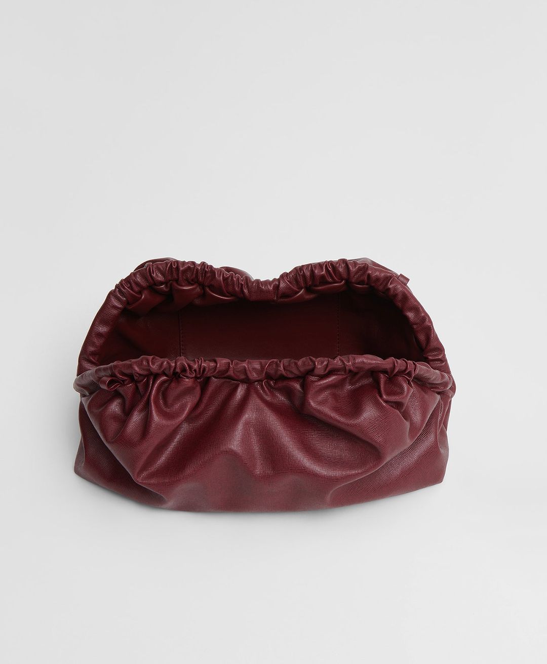 Oversized Cloud Clutch - Claret #4