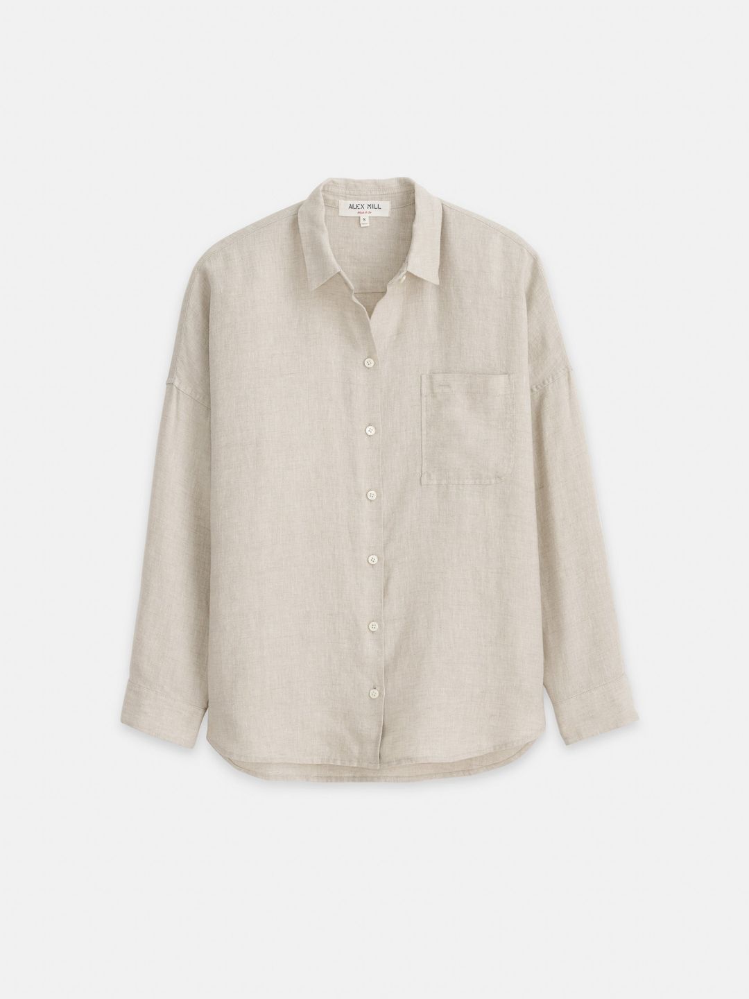 Jo Shirt In Flax Linen #2