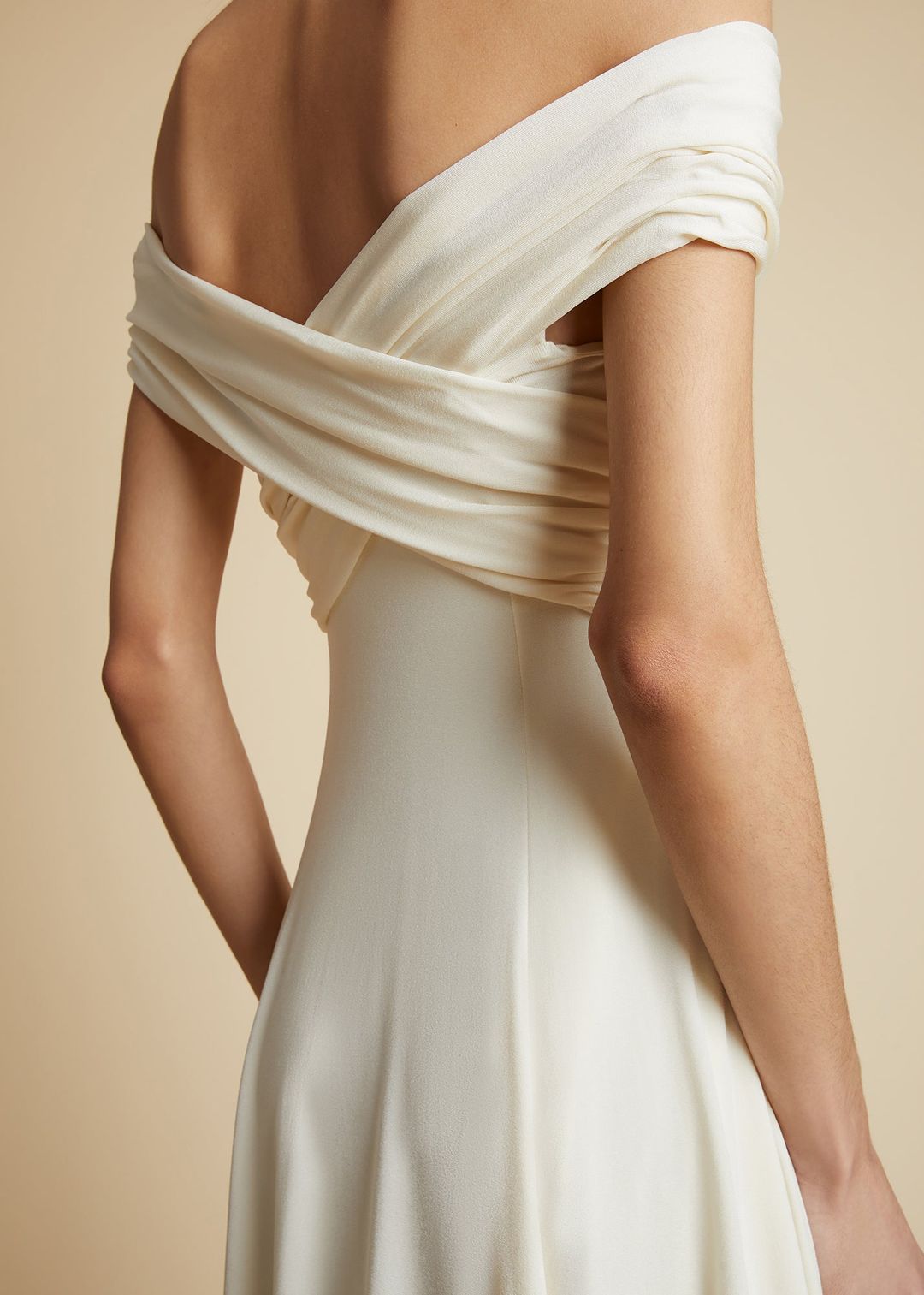 Bruna Dress in Cream #4