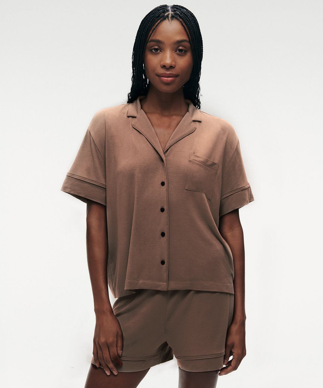 Women's Short Sleeve Pajama Set