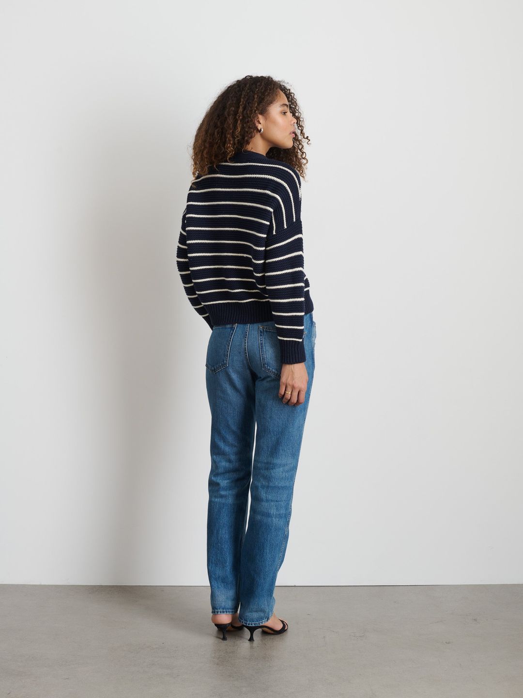 Nico Striped Cardigan in Cotton #6