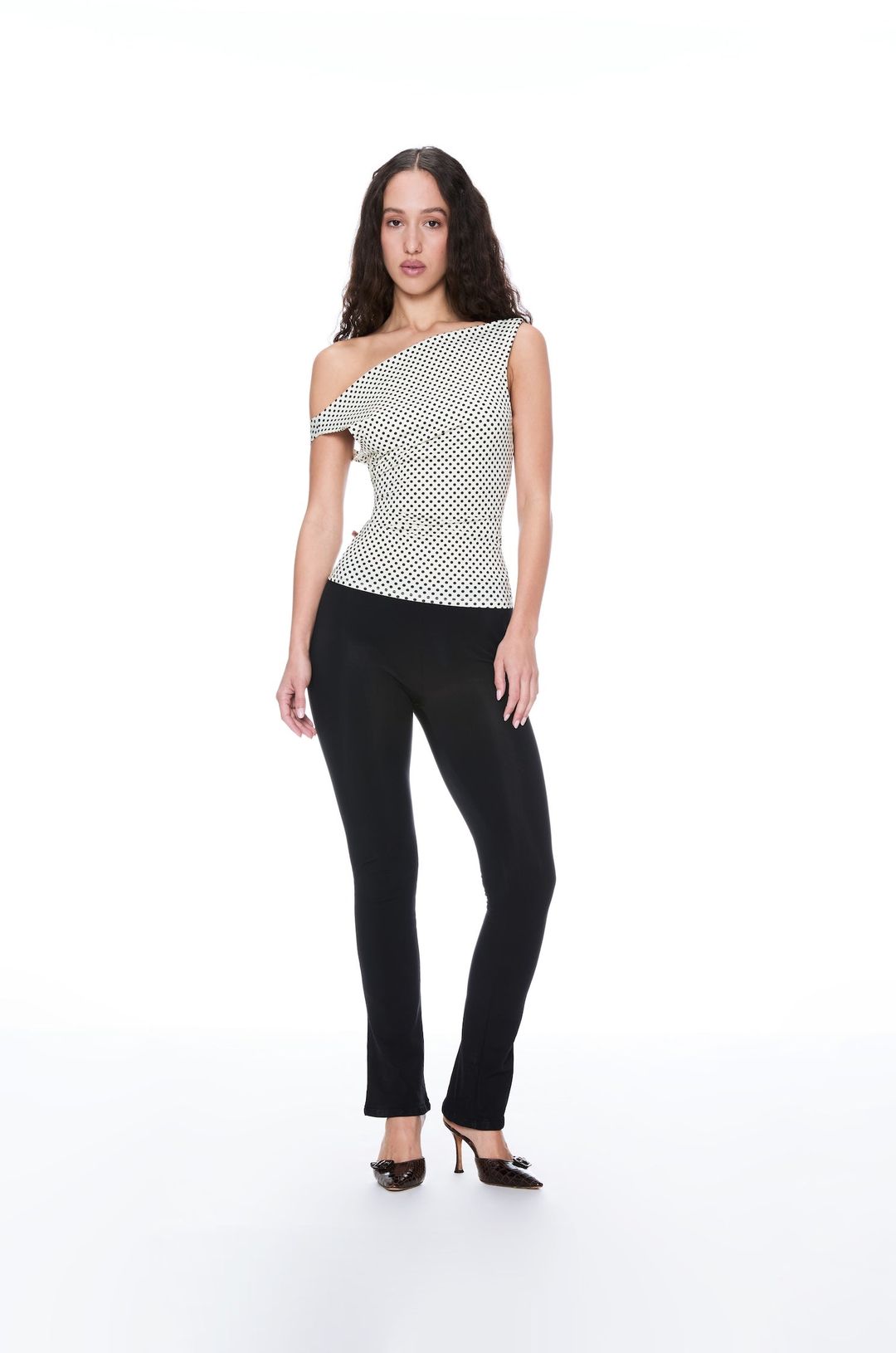 LANI TOP - BUTTER POLKA DOT #5