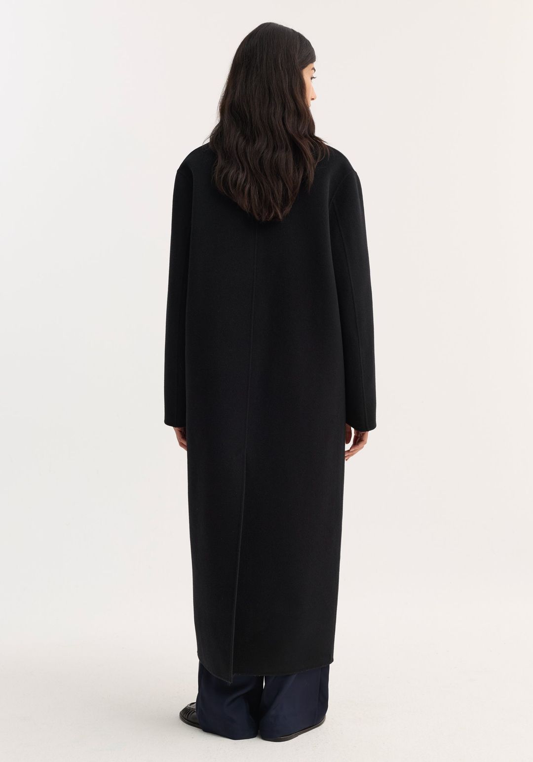 Double-faced coat | black #5