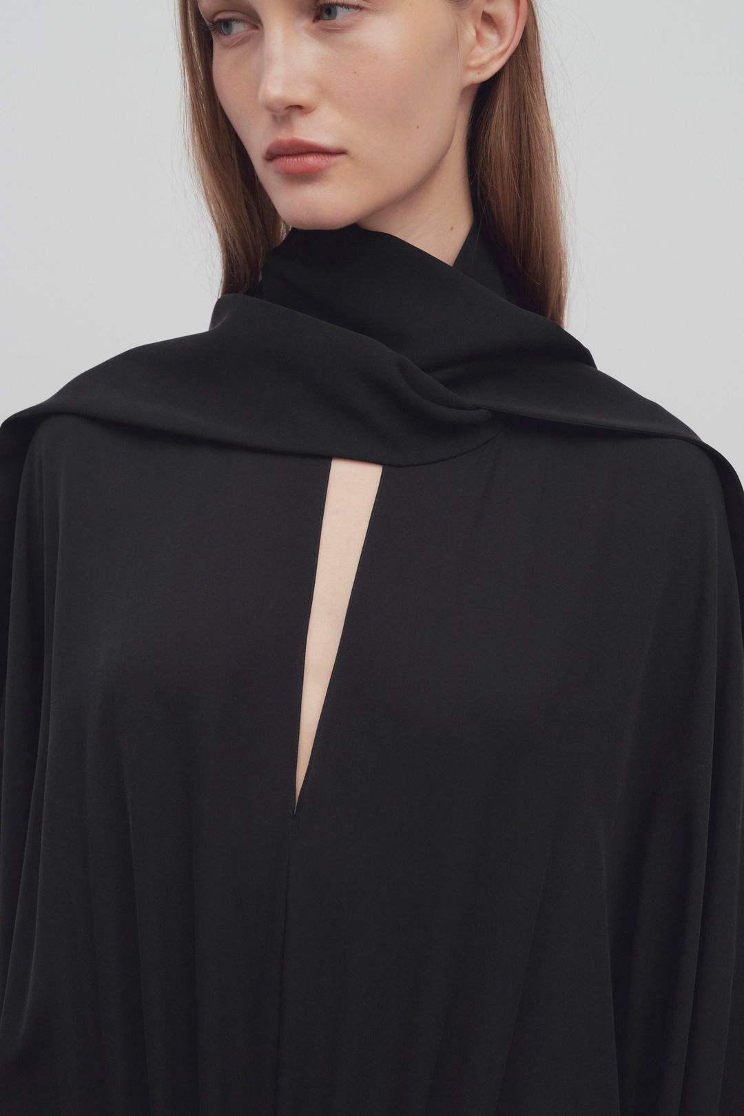 Adrienne Dress in Viscose and Silk #6