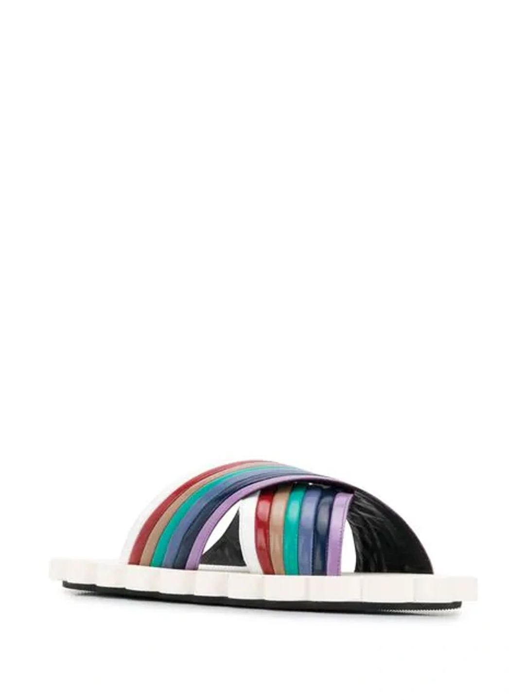 Rainbow Slides In White #4