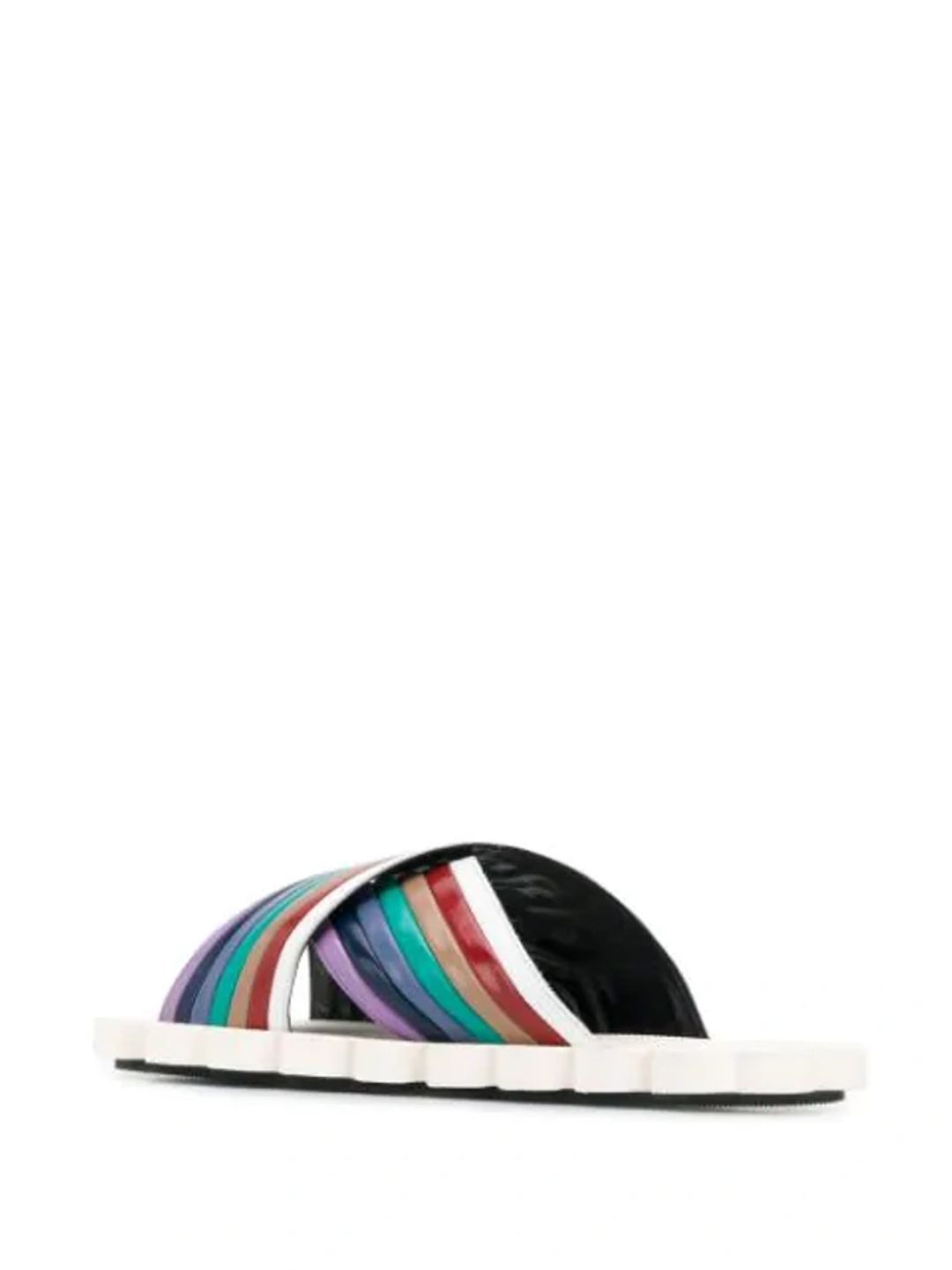 Rainbow Slides In White #3