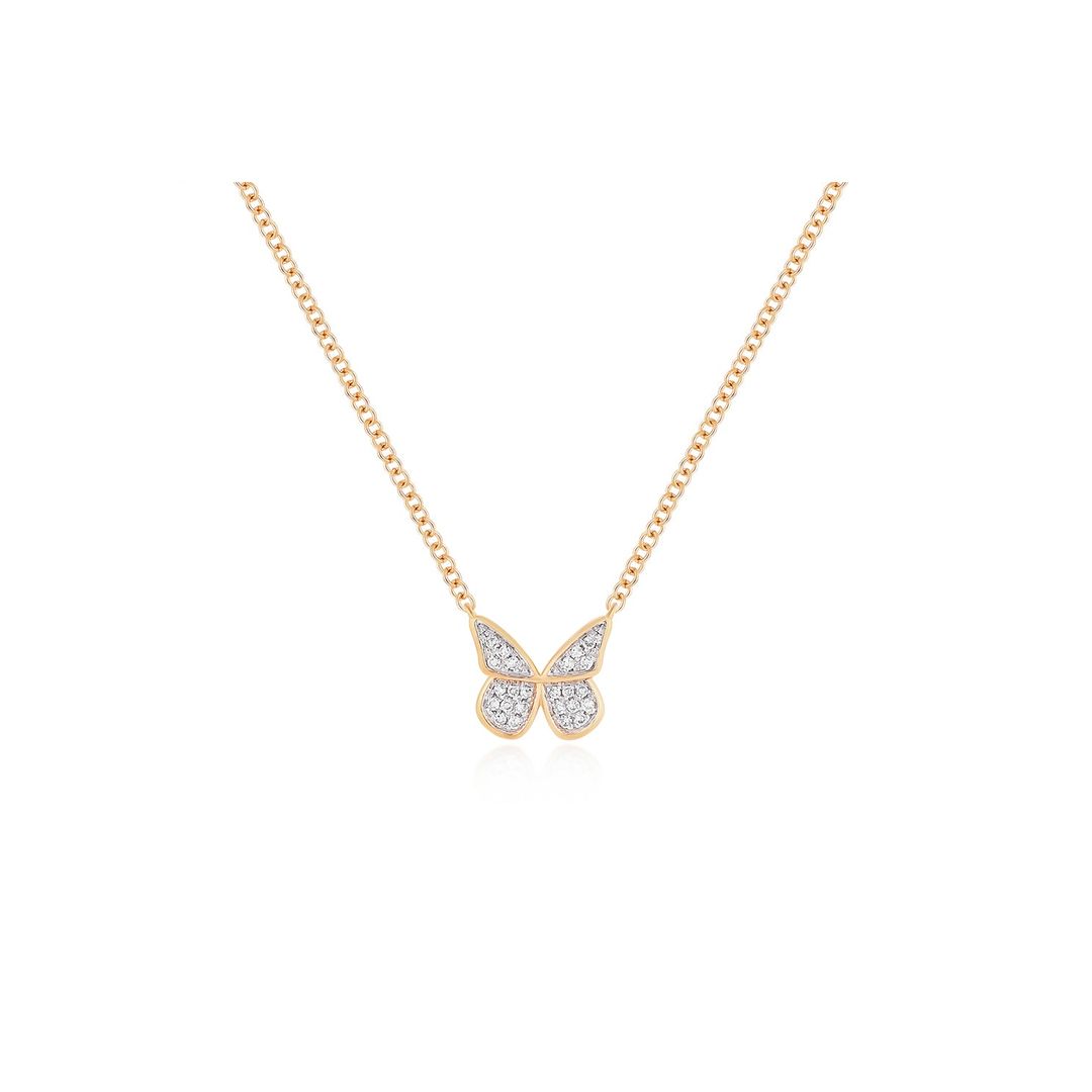 Diamond Flutter Necklace #3