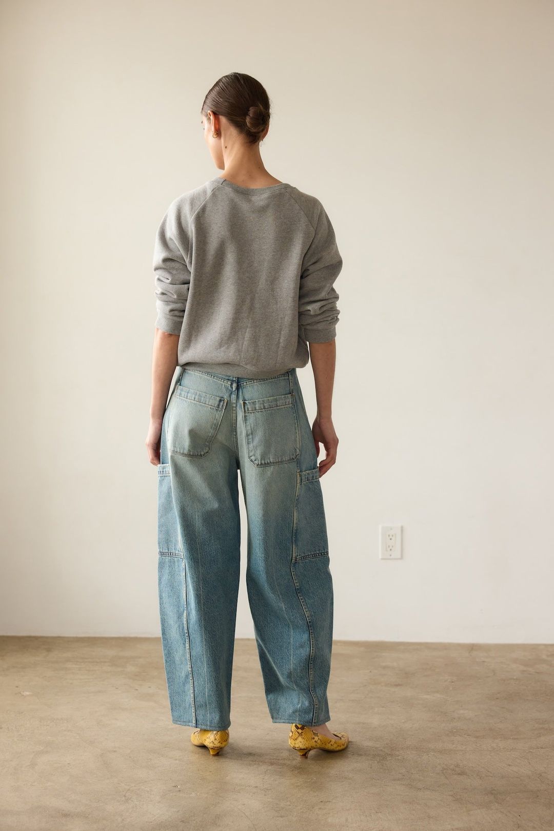 The Daily Sweatshirt in Heather Grey #8