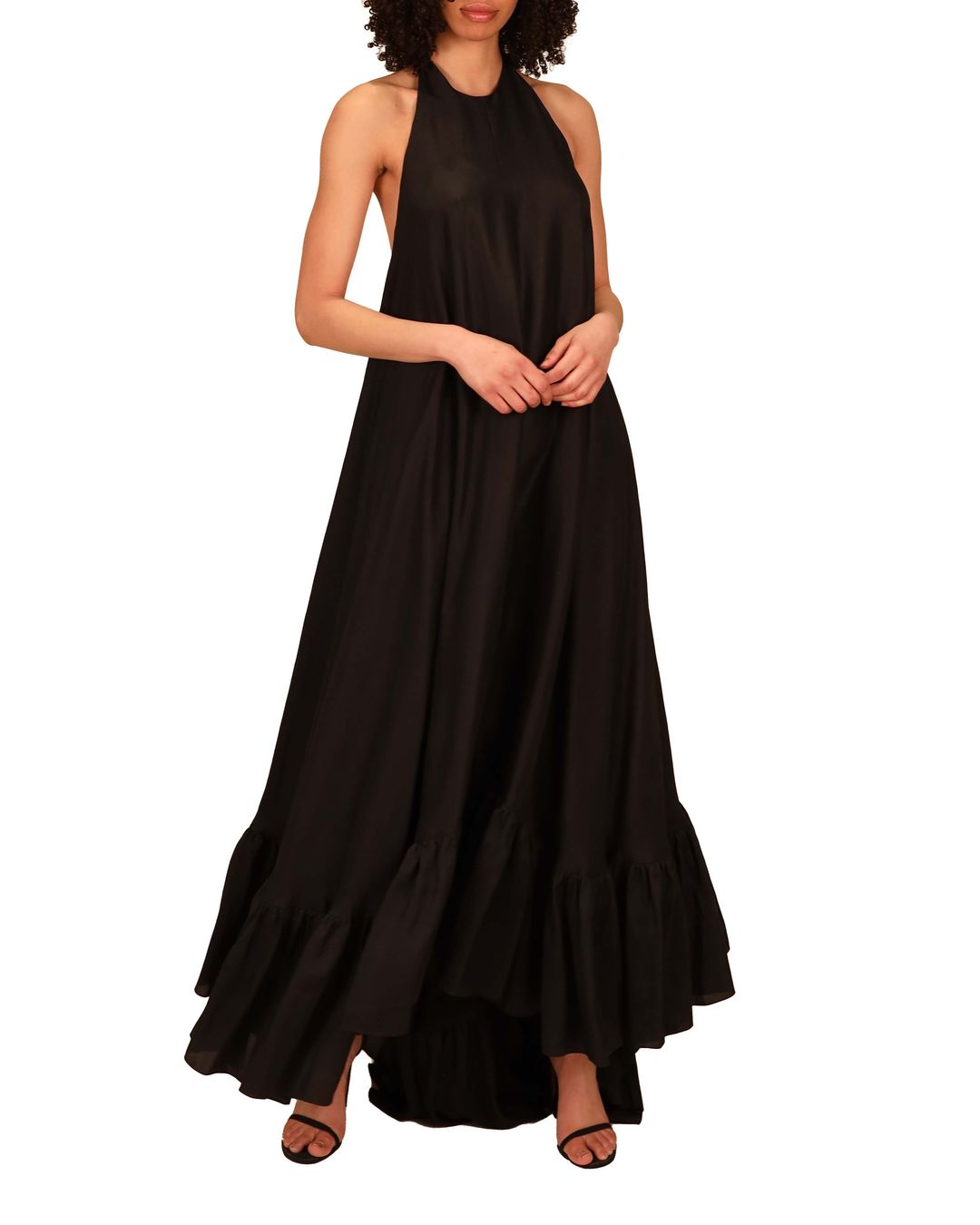 Sadie Raw Silk Gown #9